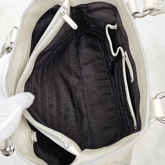 Cรฉline Boogie Metallic Pearl Handbag - Picture 10 of 17